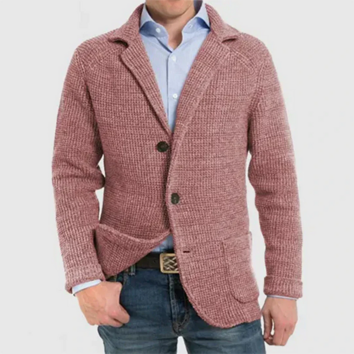Étienne - Comfortable Knitted Jacket for Men
