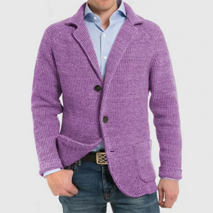 Étienne - Comfortable Knitted Jacket for Men