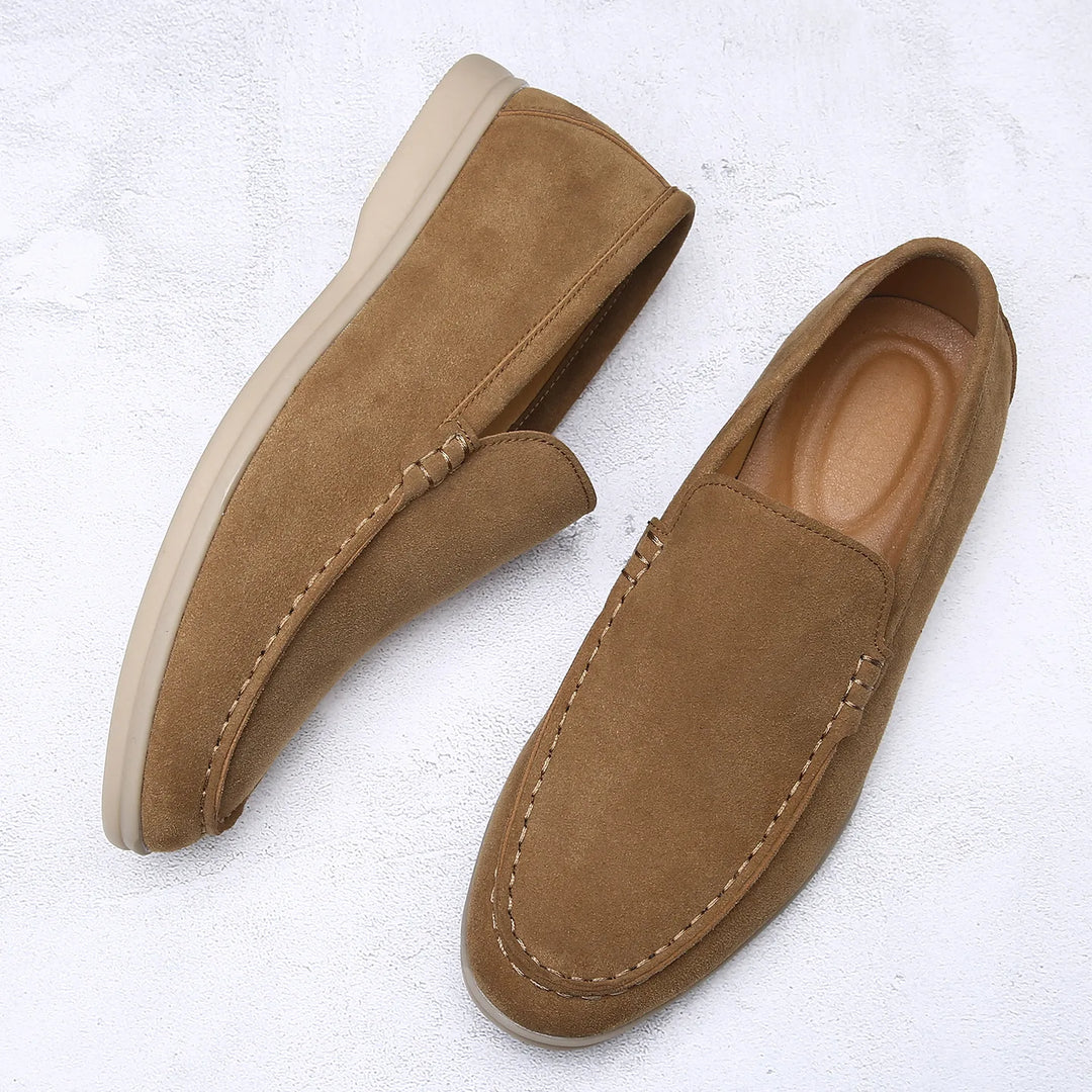 Men’s Suede Business Casual Loafers - Craw Leigh