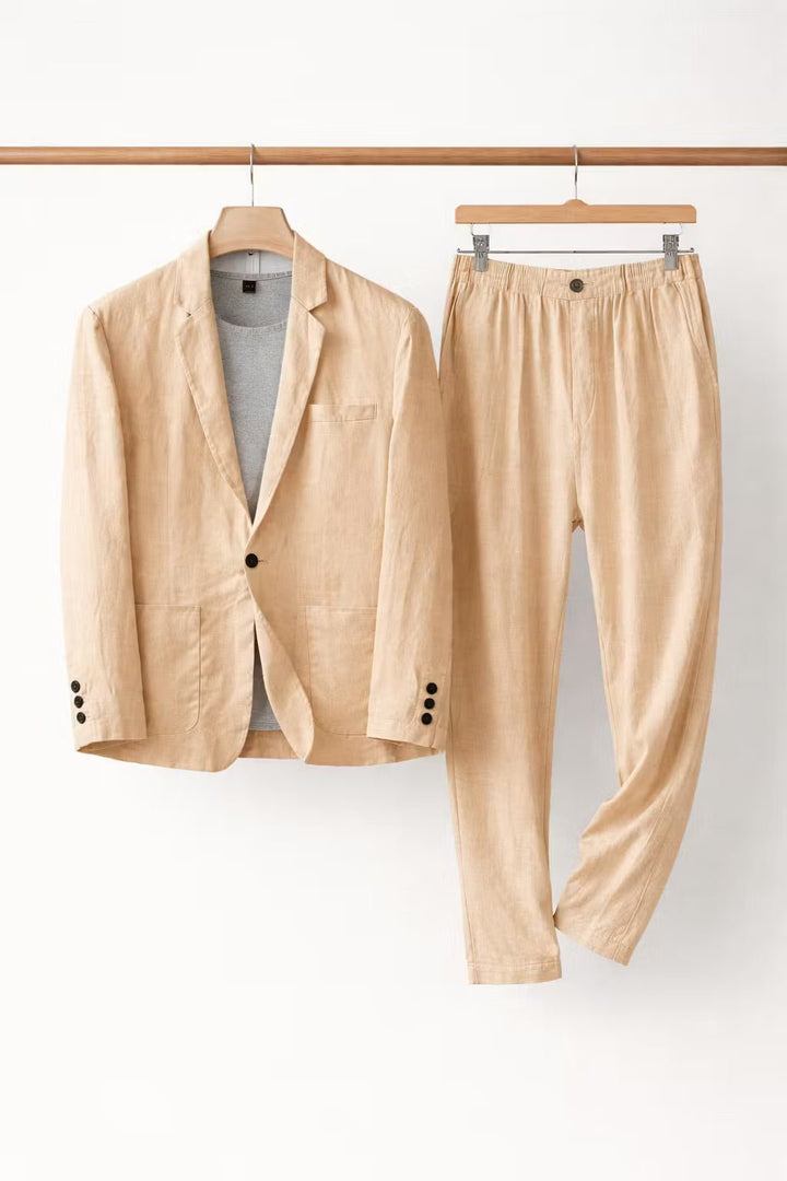 Linen Relaxed Fit Set for Men