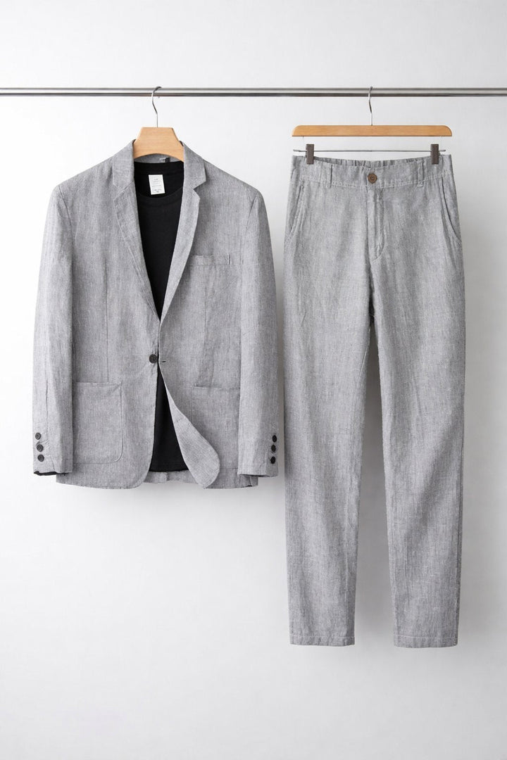 Linen Relaxed Fit Set for Men