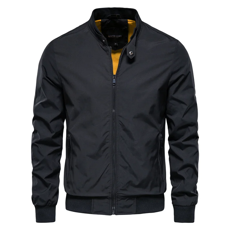 Aaron | Men's Zipper Classic Bomber Jacket