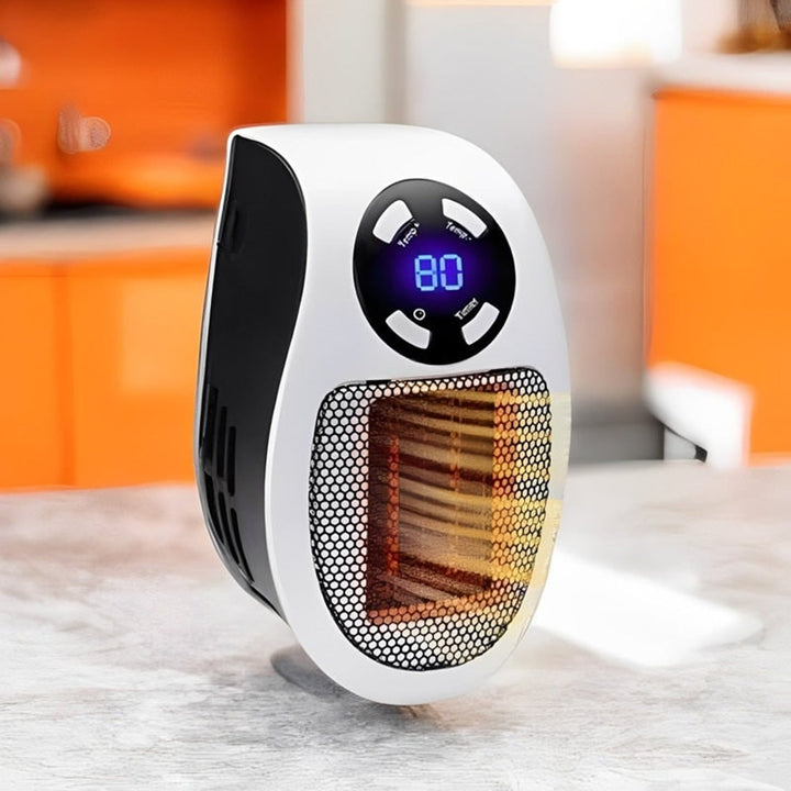 Mini Portable Heater With LED Display And Smart Temperature Control For Energy-Efficient Heating