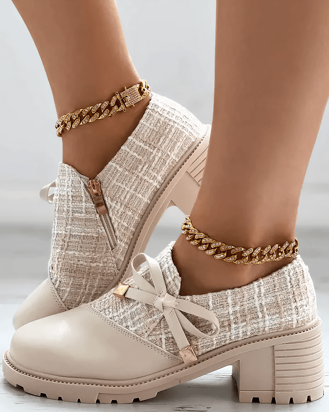 Sophisticated Block Heel Loafers for Women – Elegant, Durable, Versatile