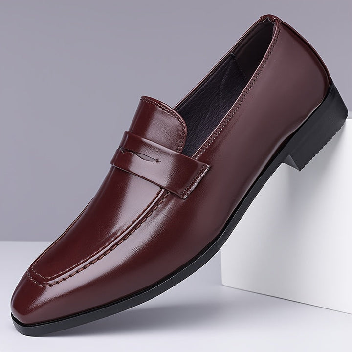 Men's Dress Loafers with Strap
