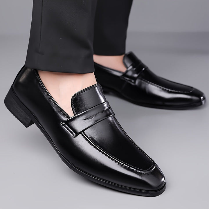 Men's Dress Loafers with Strap