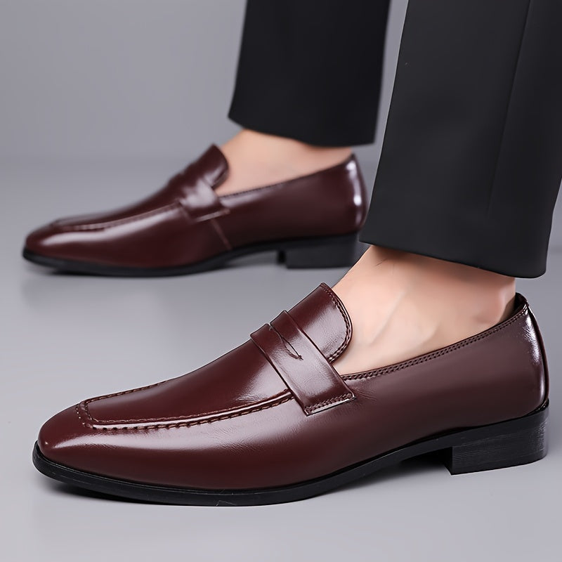 Men's Dress Loafers with Strap
