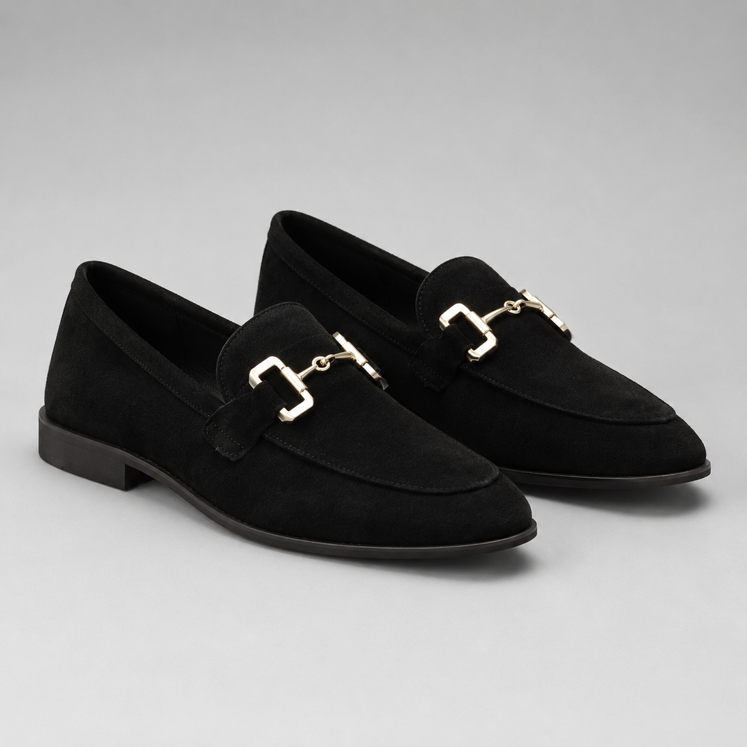 Men's Loafers with Buckle