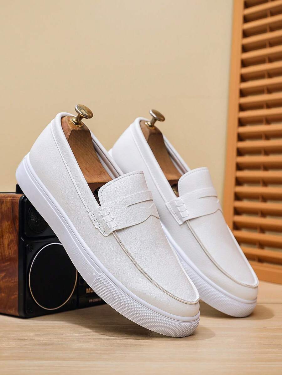 Men's Classic Strap Loafers - Elena Harper