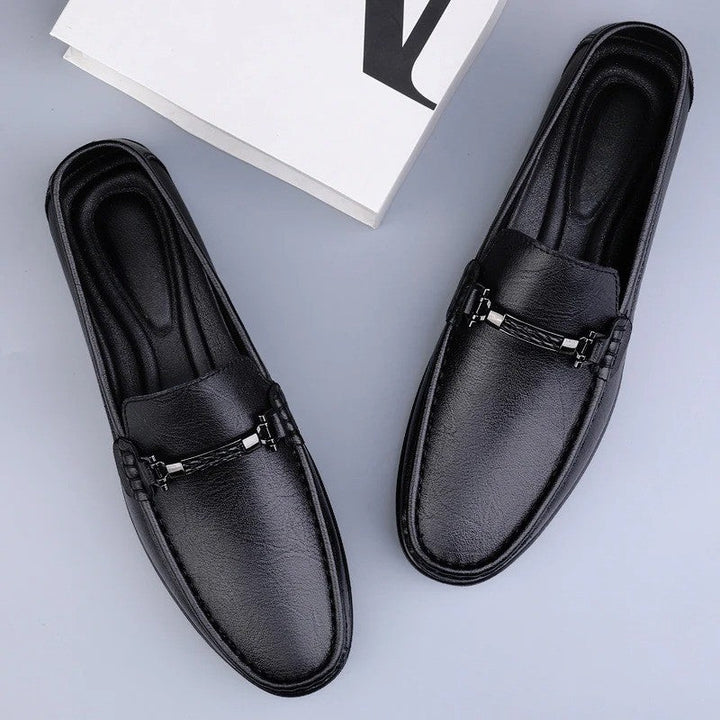 Classic Slip-On Men's Loafers - Elena Harper