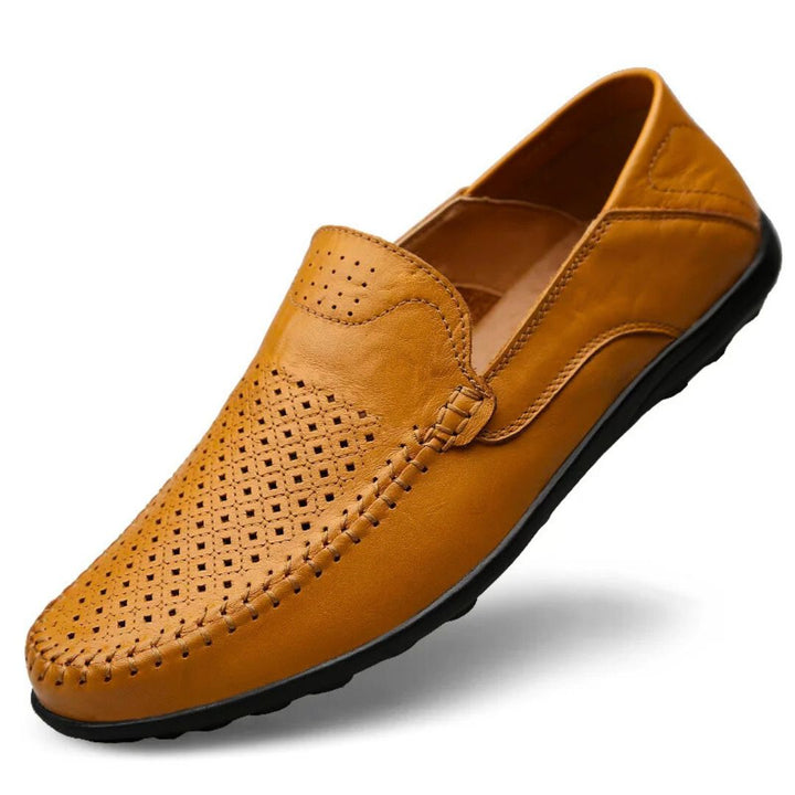 Men's Slip-On Perforated Loafers