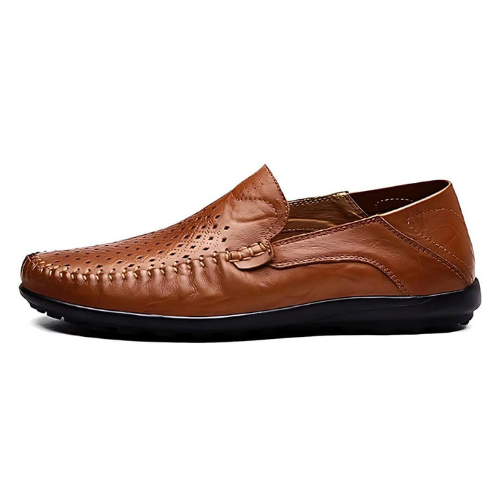 Men's Slip-On Perforated Loafers