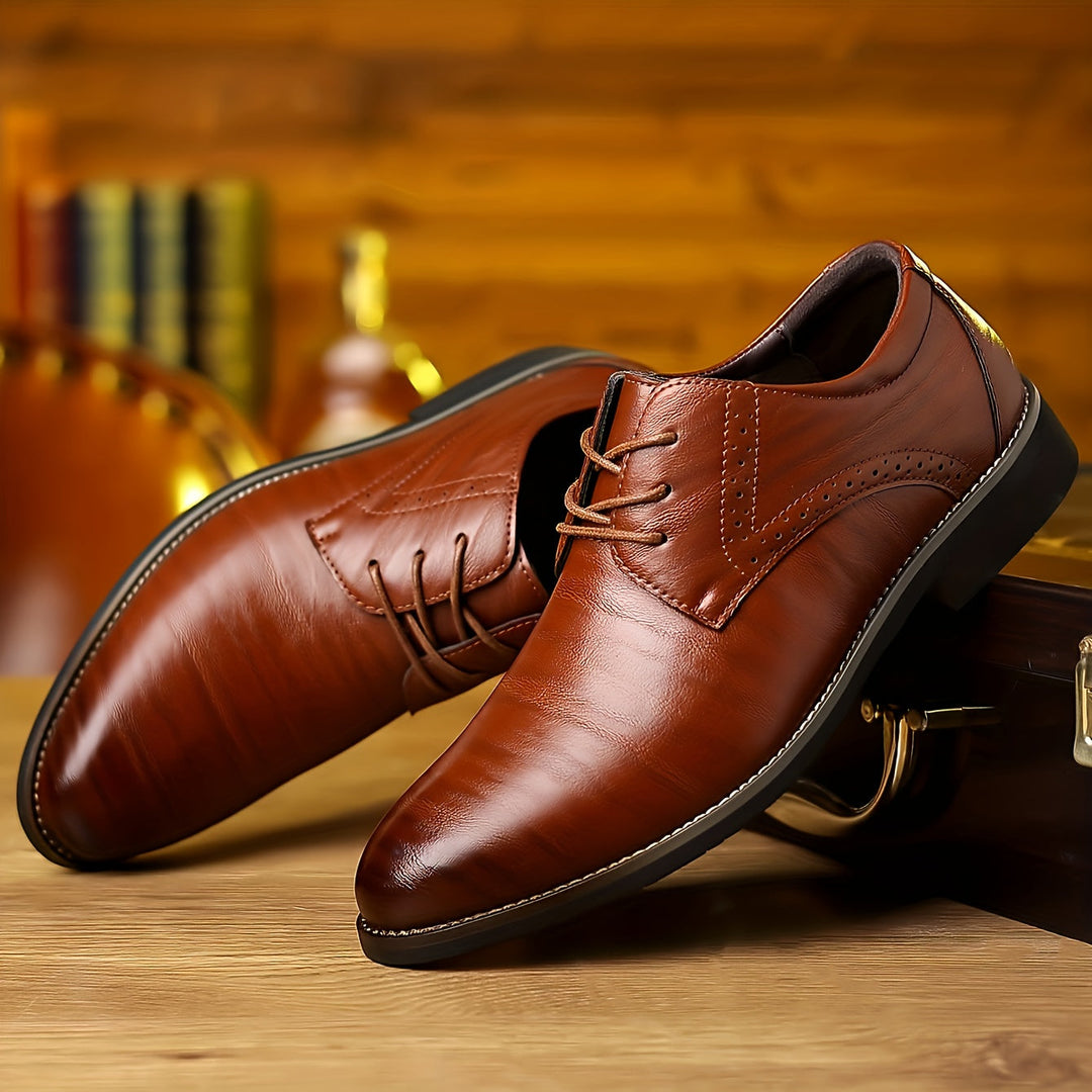 Men's Lace-Up Loafers - Elena Harper