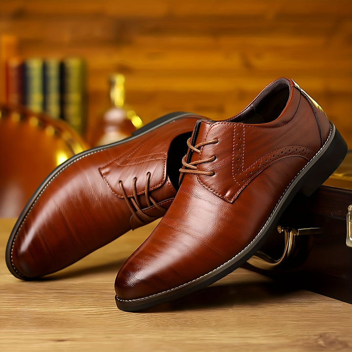 Men's Lace-Up Loafers - Elena Harper