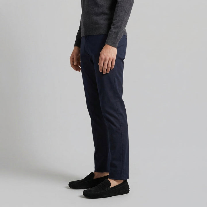 Men's Suede Loafers with Soft Strap - Elena Harper
