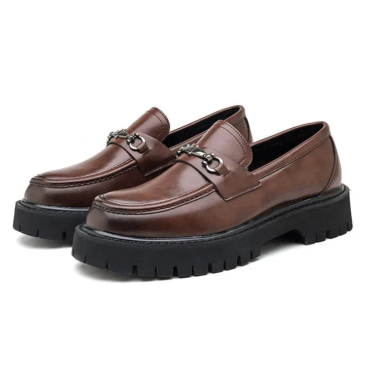 Men's Moccasins with Grooved Sole