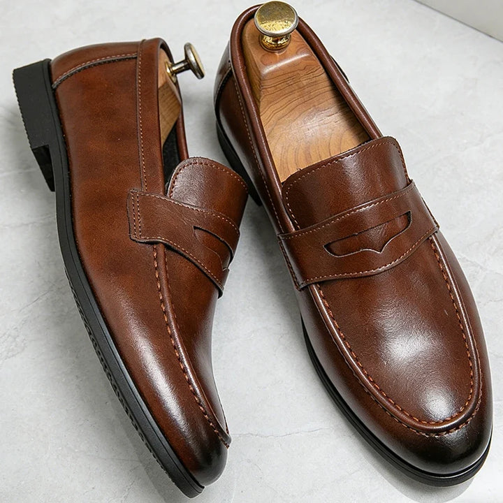 Men's Moccasins with Band - Elena Harper