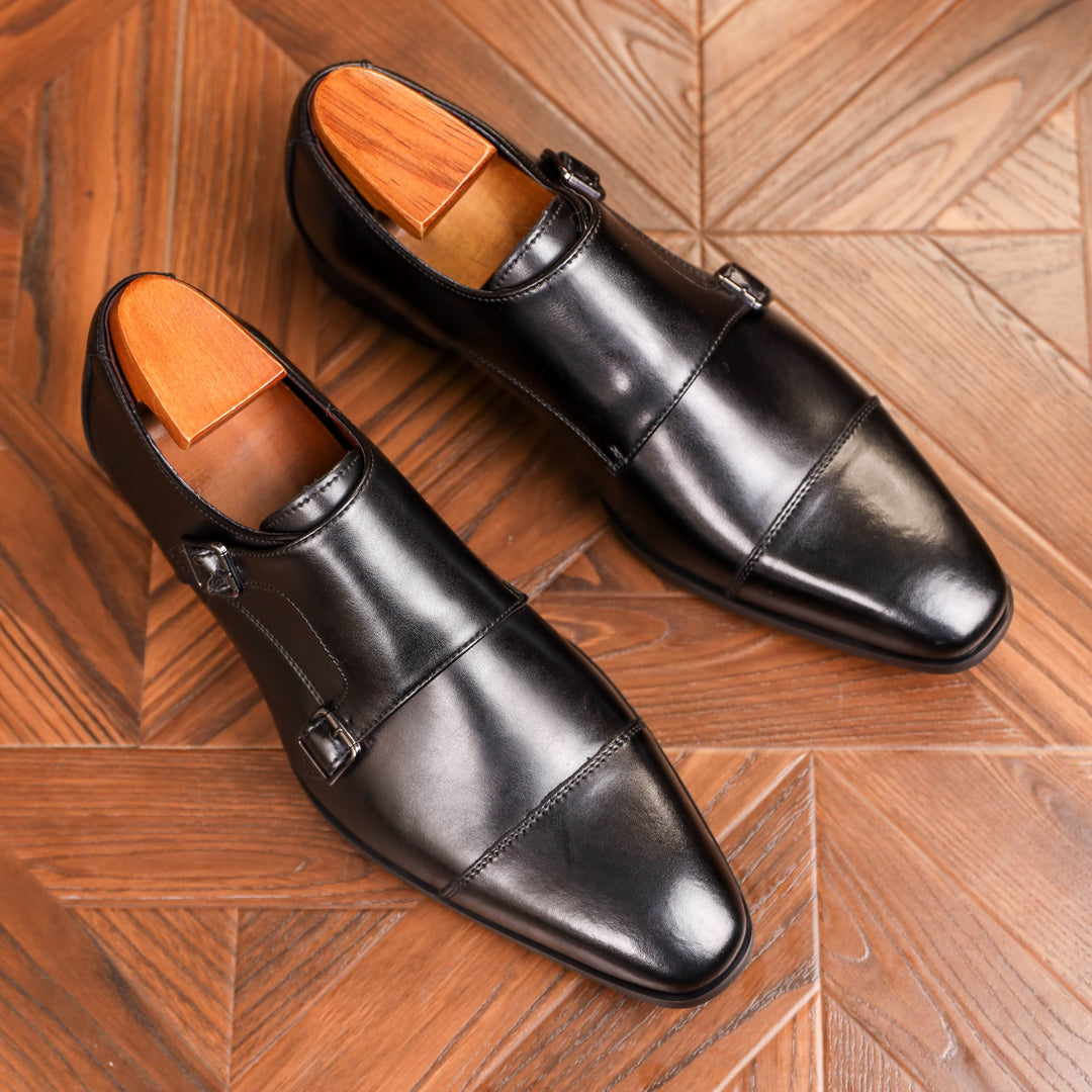 Men's Moccasins with Crossed Straps