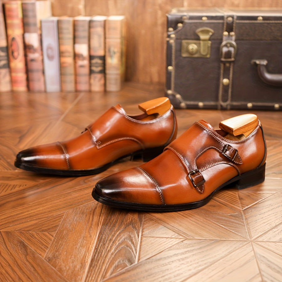 Men's Moccasins with Crossed Straps