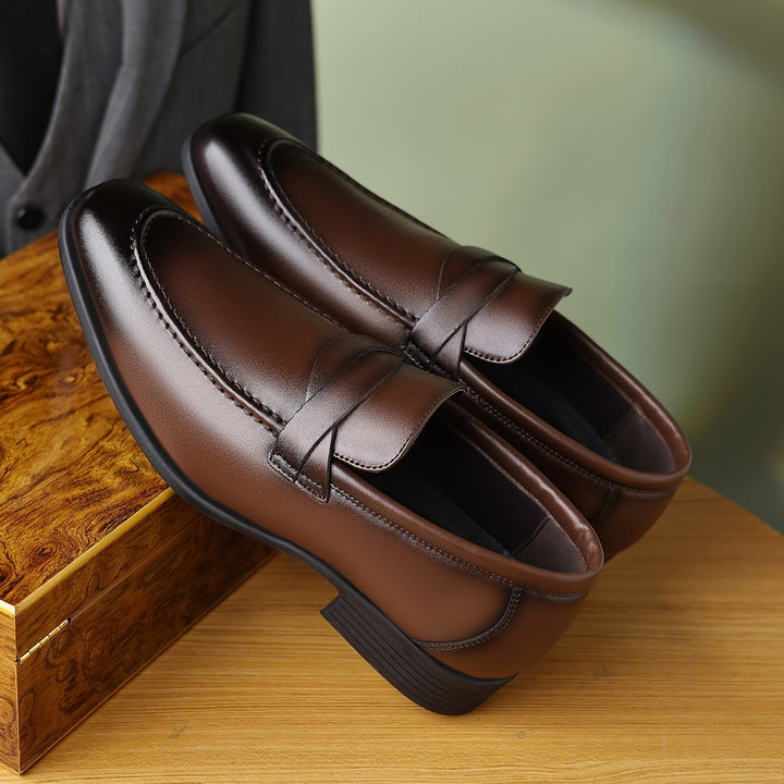 Classic Men's Loafers with Strap