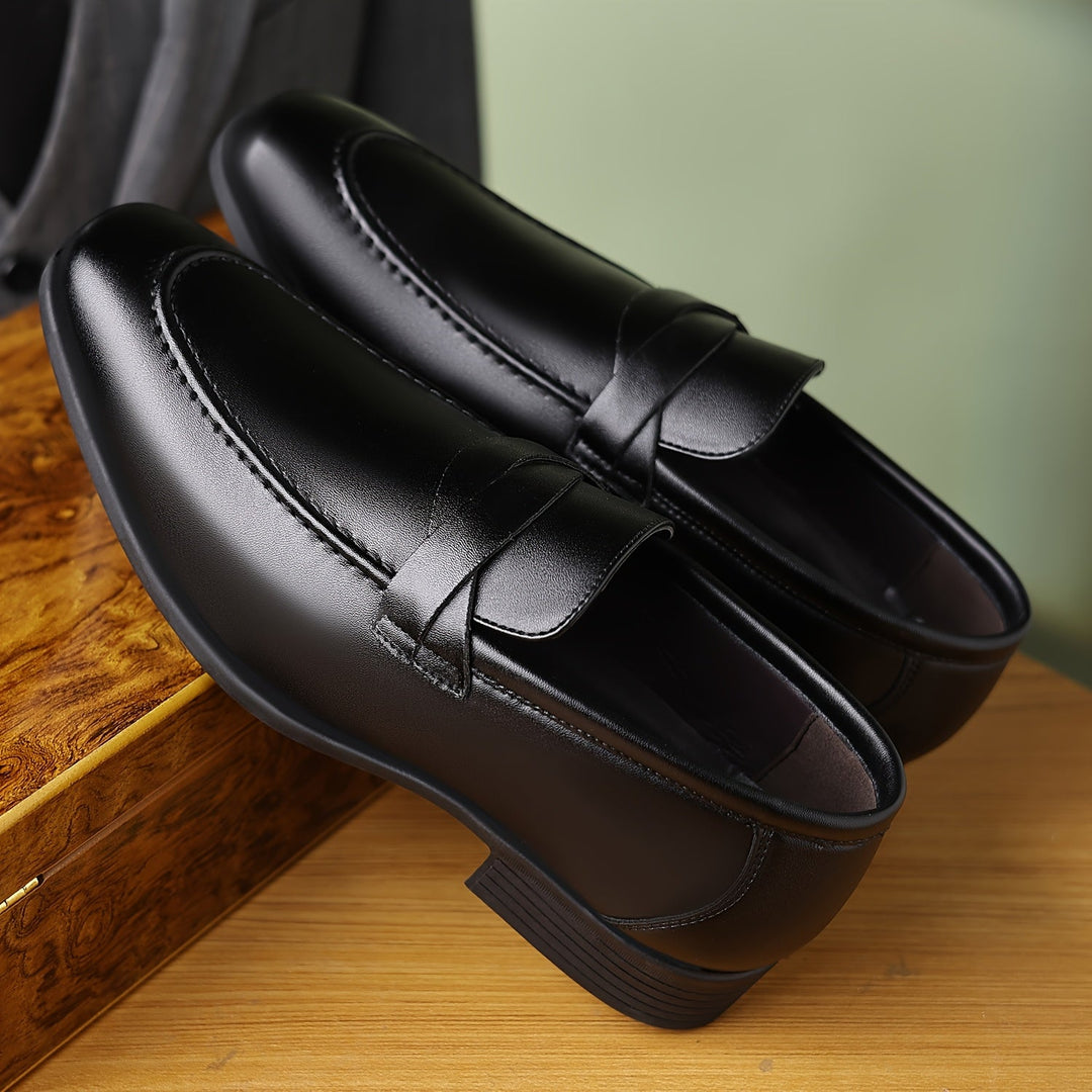 Classic Men's Loafers with Strap