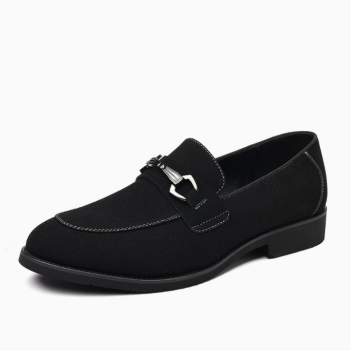 Men's Moccasins with Visible Stitching - Elena Harper
