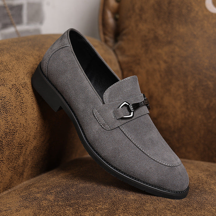 Men's Moccasins with Visible Stitching - Elena Harper
