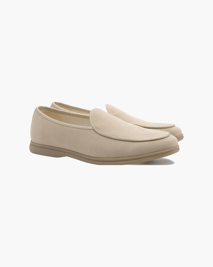 Men's Slip-On Moccasins with Clean Design