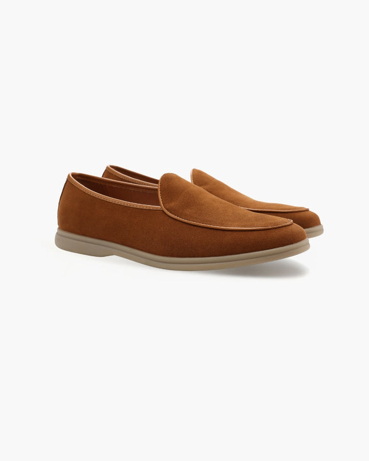 Men's Slip-On Moccasins with Clean Design