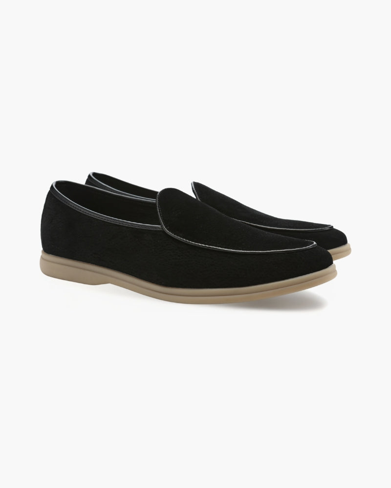 Men's Slip-On Moccasins with Clean Design