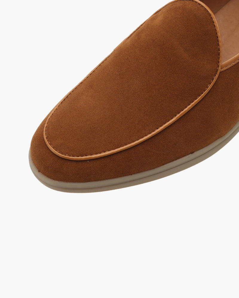 Men's Slip-On Moccasins with Clean Design