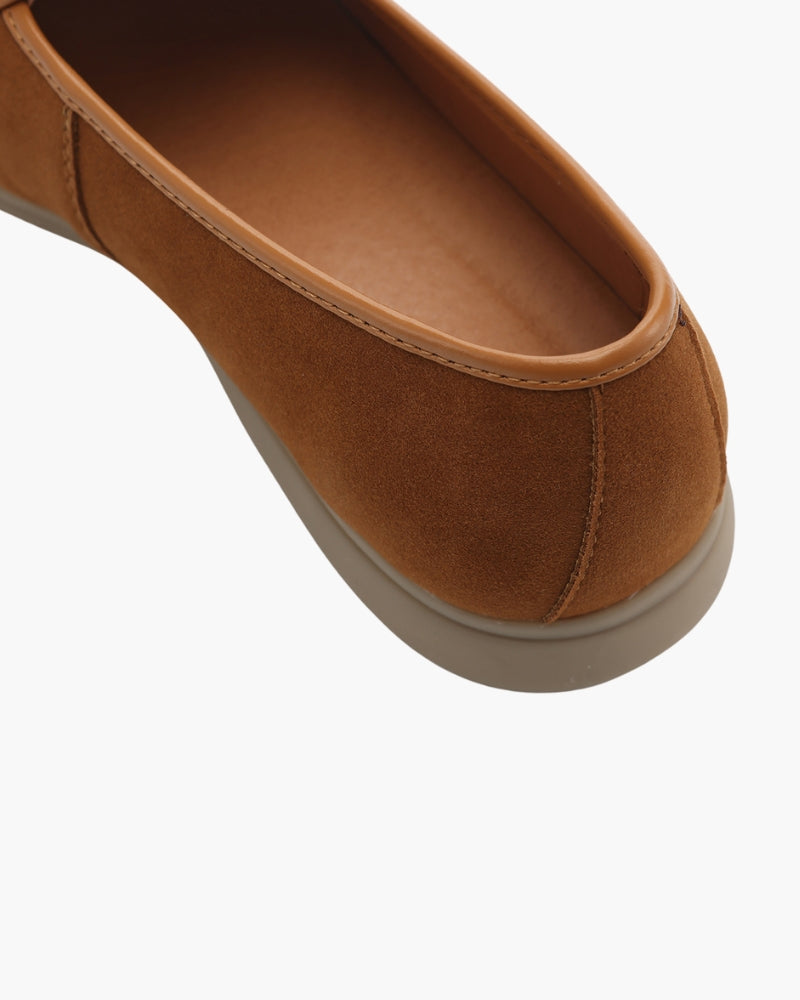 Men's Slip-On Moccasins with Clean Design