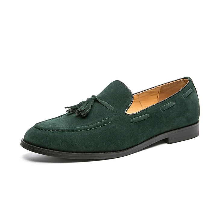 Men's loafers with structured upper