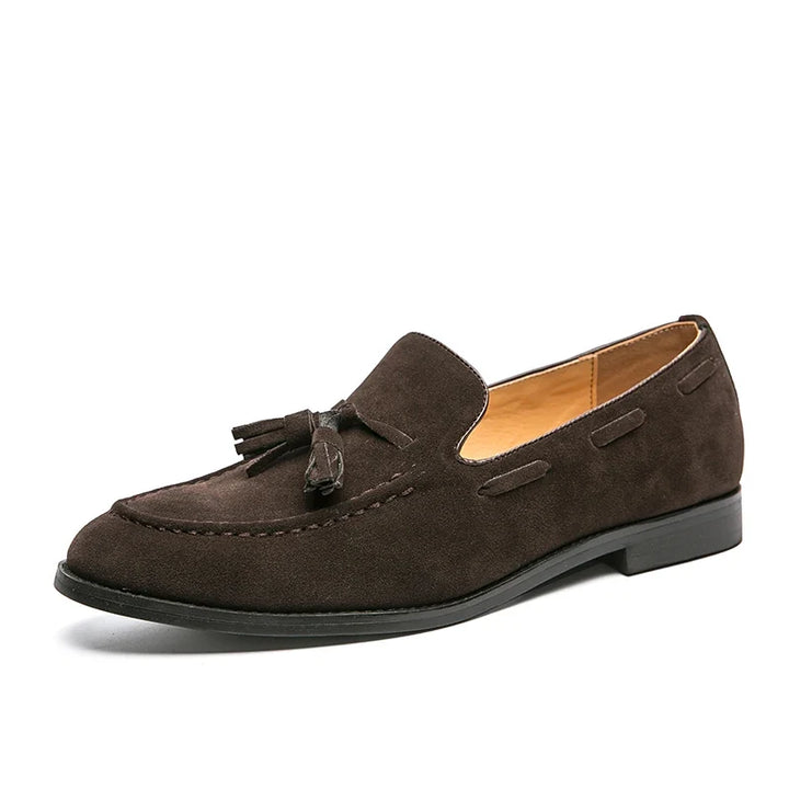 Men's loafers with structured upper