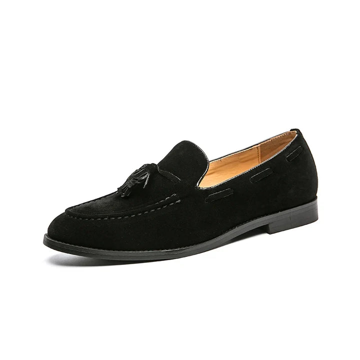 Men's loafers with structured upper