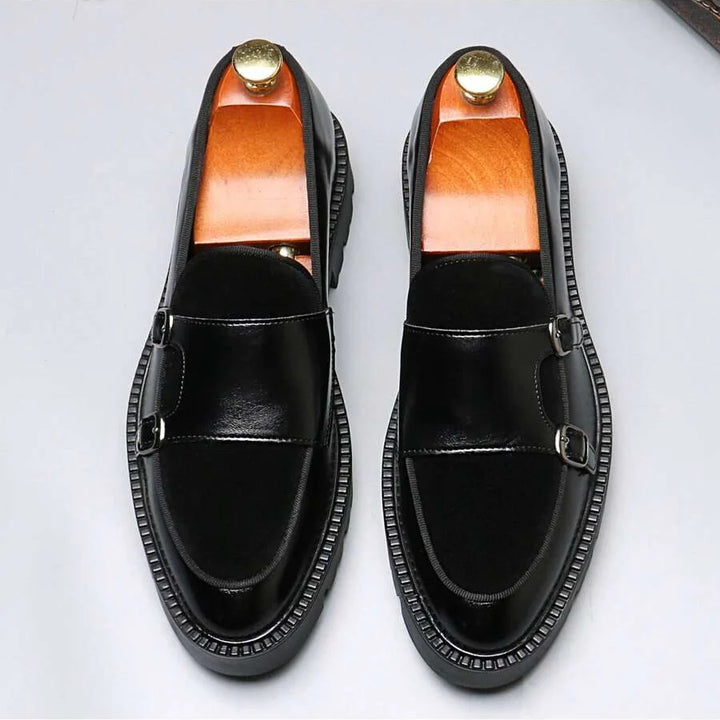 Men's Double Buckle Loafers