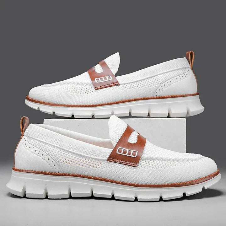Men's Mesh Moccasins
