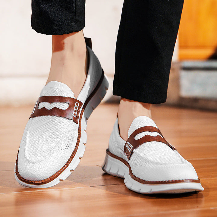 Men's Mesh Moccasins