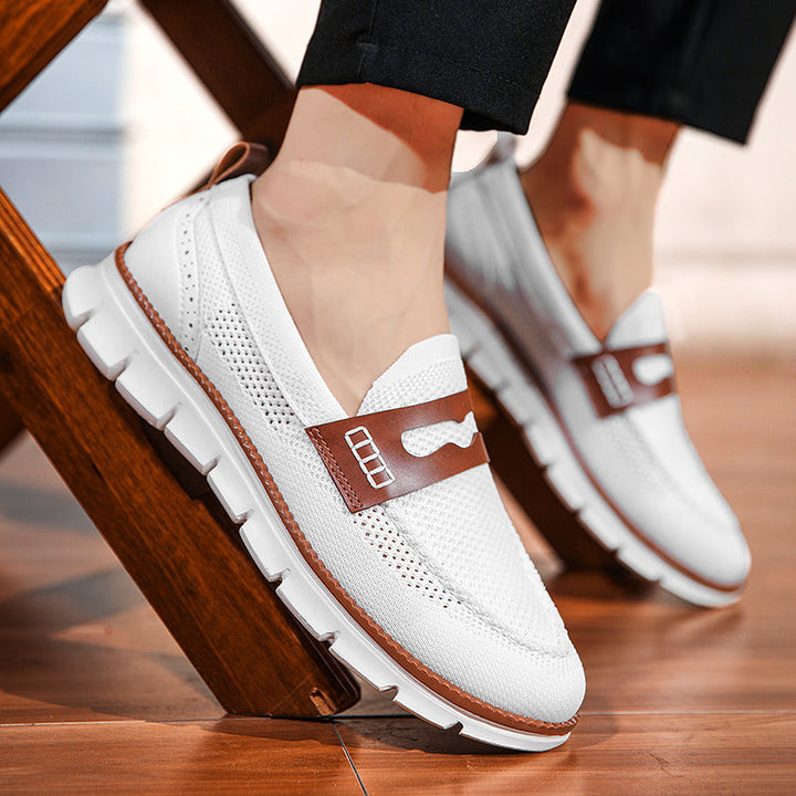 Men's Mesh Moccasins