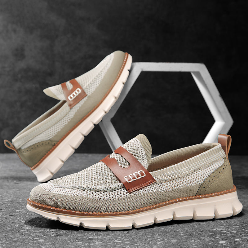 Men's Mesh Moccasins