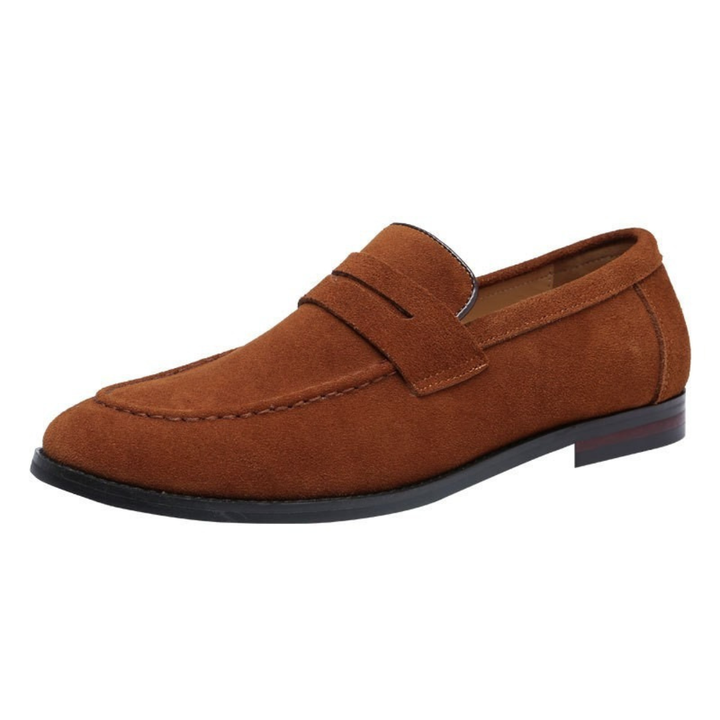 Men's Penny Loafers with Low Sole - Elena Harper