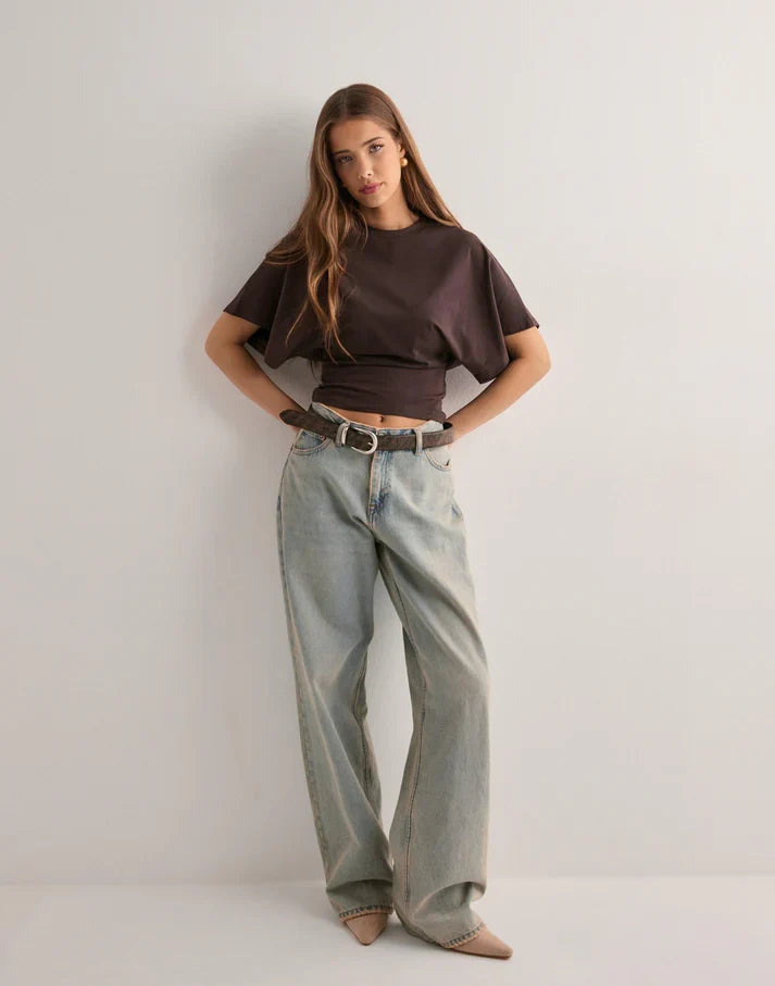 Luna Trendy Icon Tee, view 4 - Elena Harper
