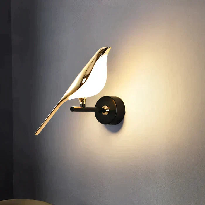 Modern Bird-Shaped Wall Light for Living Room Decor