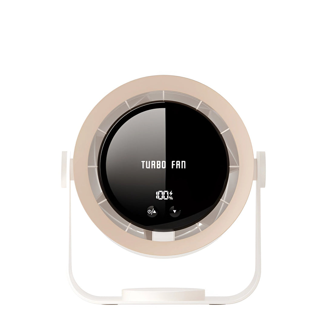 Home Bladeless Fan - Portable LED Display Air Circulator