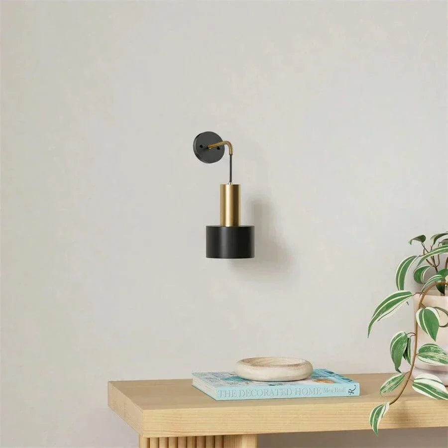 Modern Battery-Powered Remote-Controlled Wall Lamp