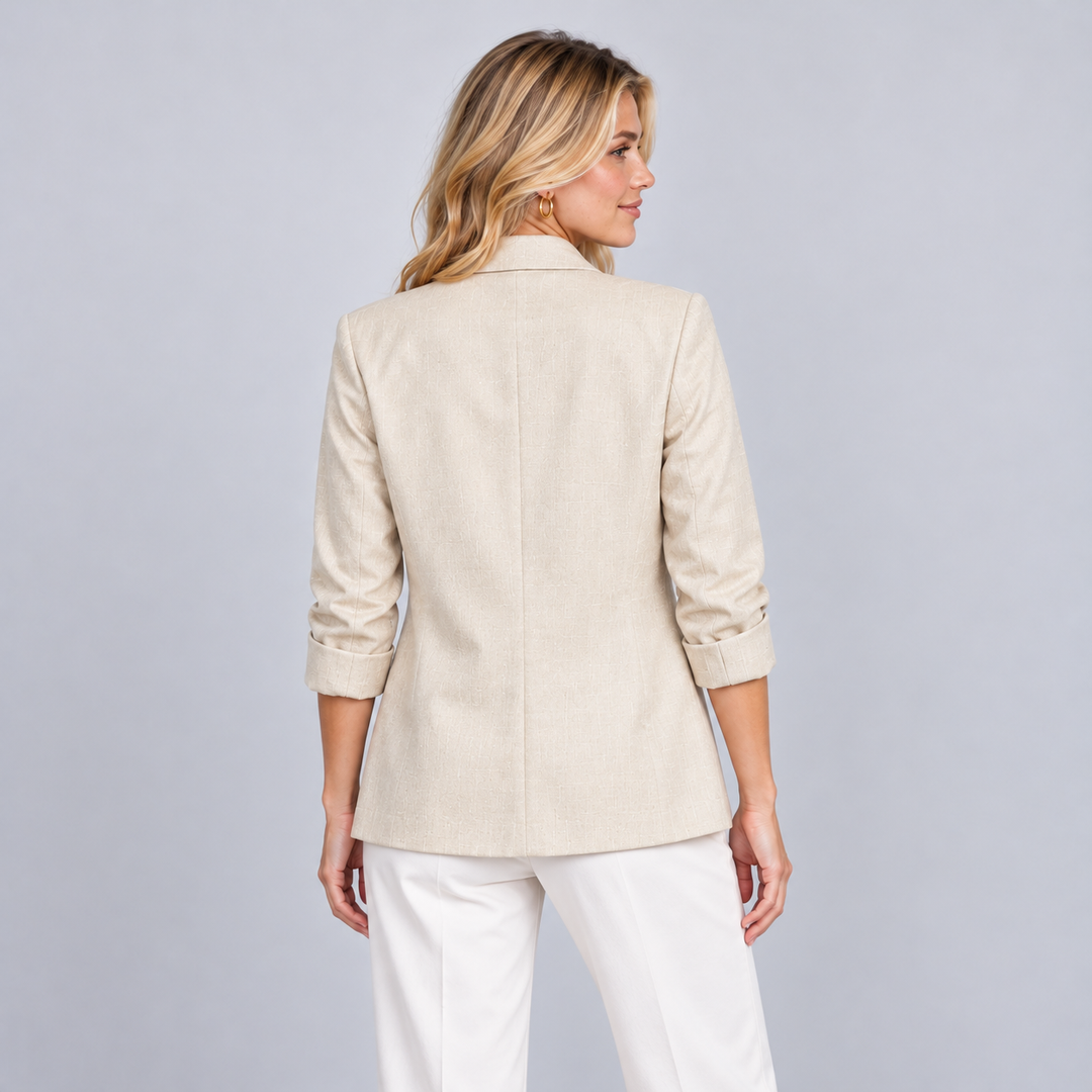 Women's Blazer Montarello, Lightweight, Three-Quarter Sleeves