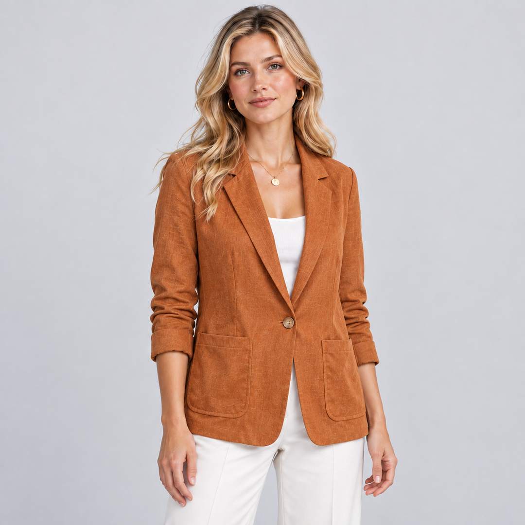 Women's Blazer Montarello, Lightweight, Three-Quarter Sleeves