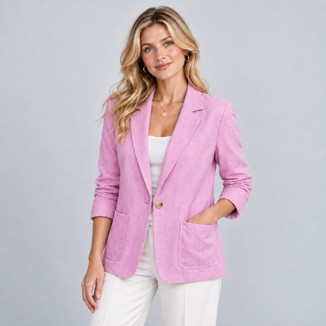 Women's Blazer Montarello, Lightweight, Three-Quarter Sleeves