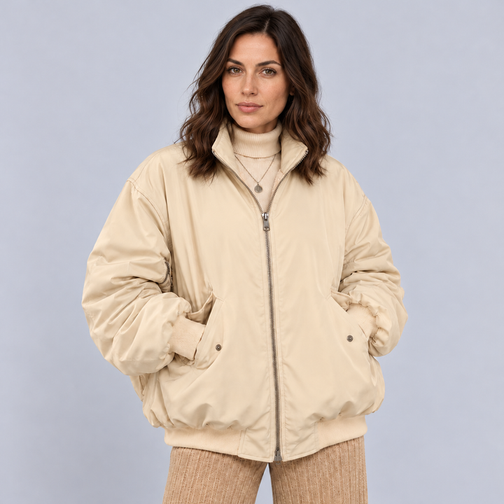 Montarello Women's Winter Jacket Double Layer Relaxed Fit