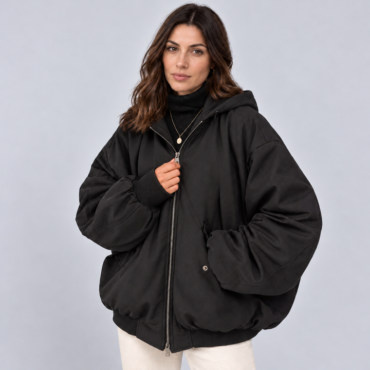 Montarello Women's Winter Jacket Double Layer Relaxed Fit